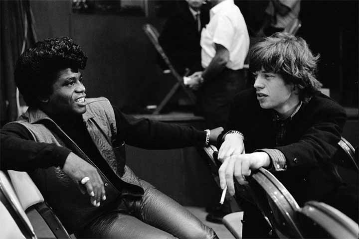 Brown continuou ganhando fama com aparições em filmes como Ski Party e T.A.M.I. Show, no qual ele e os Famous Flames (Bobby Byrd, Bobby Bennett e Baby Lloyd Stallworth) subiam ao palco com os The Rolling Stones.