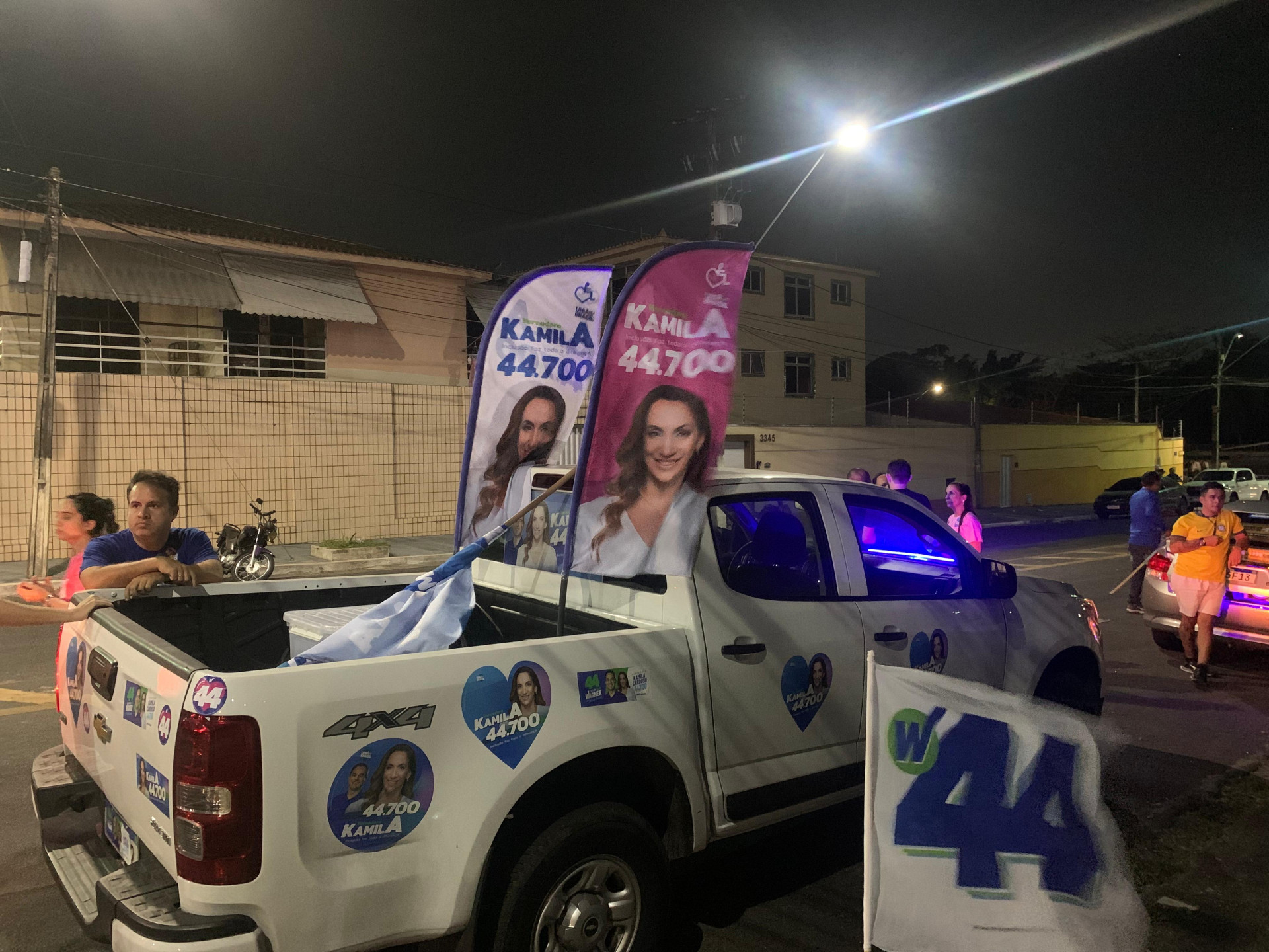 Carreata de Capitão Wagner (União Brasil), candidato a prefeito de Fortaleza