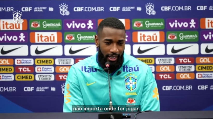 Gerson celebra volta à Seleção e brinca com apelido: 'Coringa, não importa a posição'