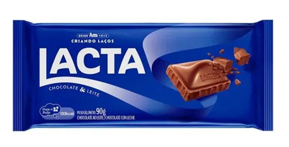 O chocolate Lacta ficou na quinta posição, pois os jurados o classificaram com aspecto opaco, que não derrete bem na boca e sabor típico, bem doce, com cacau pouco presente e padronizado com aromatizante. 