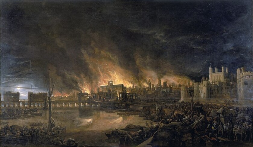 Nos primeiros dias de setembro de 1666, um grande incêndio atingiu Londres, na Inglaterra, afetando quase 80% da área central da cidade. Um dos edifícios destruídos pelo fogo foi o da antiga catedral de Saint Paul (São Paulo, em português). 

