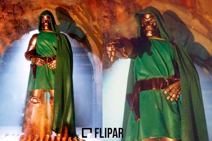 O elenco contaria com Alex Hyde-White, como Reed Richards/Sr. Fantástico. e Rebecca Staab, como Sue Storm/Mulher Invisível). Além de Jay Underwood, como Johnny Storm, e, por fim, Michael Bailey Smith, como o personagem Ben Grimm.