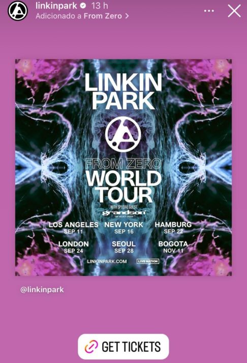 Na mesma live, a banda anunciou o retorno às atividades depois de alguns anos de hiato.