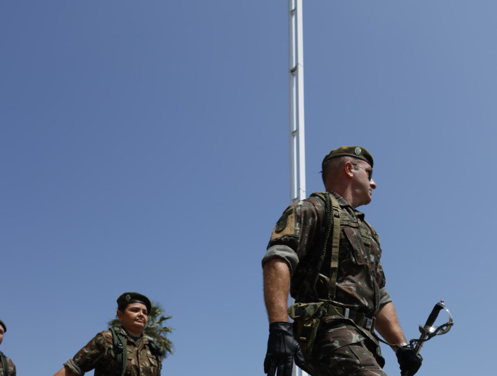 FORTALEZA, CEARÁ, BRASIL - 07.09.2024: Desfile cívico-militar em comemoração aos 202 anos da Independência do Brasil. (foto: Aurélio Alves/O POVO)
