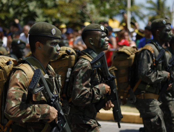 FORTALEZA, CEARÁ, BRASIL - 07.09.2024: Desfile cívico-militar em comemoração aos 202 anos da Independência do Brasil. (foto: Aurélio Alves/O POVO)
