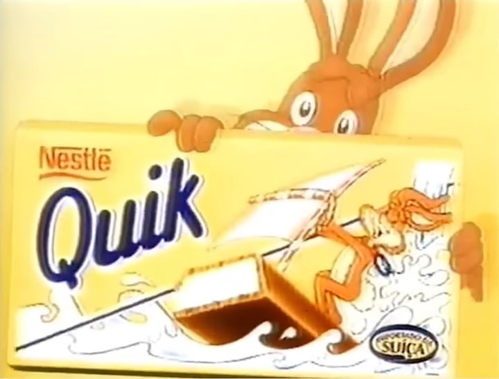 Quik, da Nestlé: Outro da galeria dos obscuros que pouca gente conhecia foi o chocolate Quik, comercializado na década de 1990. Por conta das poucas vendas, ele acabou saindo do mercado.