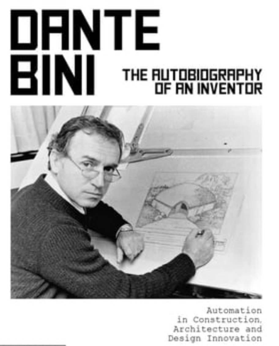 Nascido em 22/4/1932 em Castelfranco Emília, na Itália, Dante Natale Bini foi designer industrial e arquiteto que se tornou conhecido justamente por inventar o Binishell , uma estrutura de casca de concreto fino e resistente que pode ser erguida e moldada pela pressão do ar.