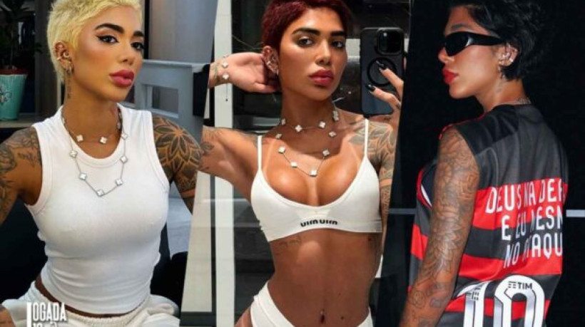 Dhiovanna, irmã de Gabigol tem feito mudanças constantes no visual; agora, a aposta da vez é o cabelo em tom de ruivo 