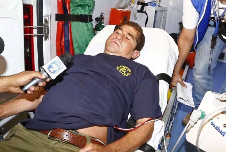 O homem precisou ficar 11 dias internado, com pressão baixa e problemas nos tornozelos. Especialistas estimam que José tenha percorrido cerca de 10 mil quilômetros pelo mar.