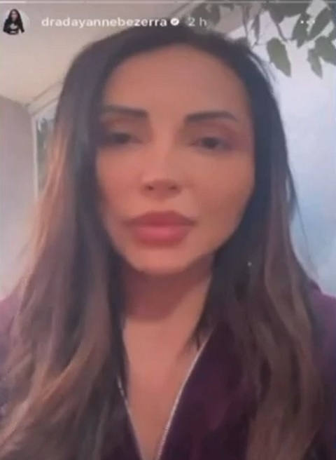 Em post no Instagram, Deolane afirmou ser inocente e vítima de preconceito, e que a investigação irá provar sua inocência.