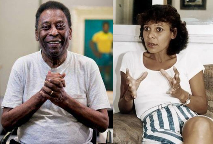 Agora uma personalidade que já morreu: Rei do Futebol, Pelé teve 7 filhos, sendo 5 frutos de casamentos e dois de casos extraconjugais: Sandra Regina (1964-2006, foto) e Flávia Kurtz (1970). As duas precisaram acionar a Justiça para serem reconhecidas por ele.
