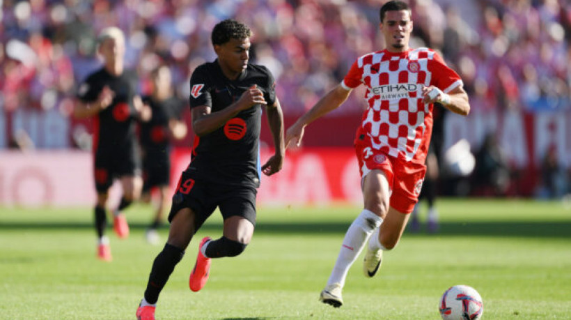 Garoto-sensação fez dois gols e grandes jogadas neste 4 a 1 dos Catalães. Líder Barça chegam aos 15 pontos. Campanha 100% no Espanhol