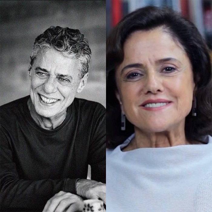 O cantor e compositor Chico Buarque foi casado por 33 anos (entre 1966 e 1999) com a atriz Marieta Severo.