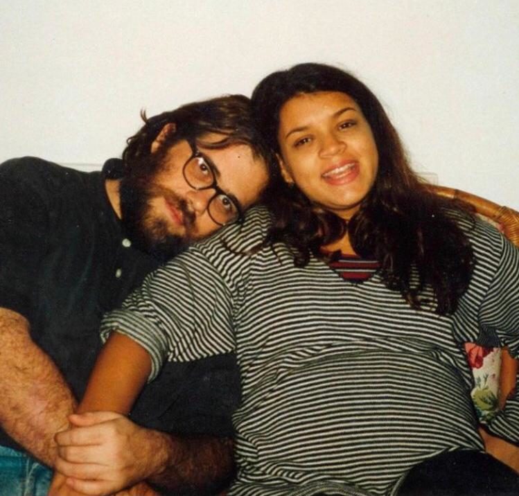 A cantora Preta Gil e o ator Otávio Müller tiveram um relacionamento relâmpago entre 1994 e 1995. 