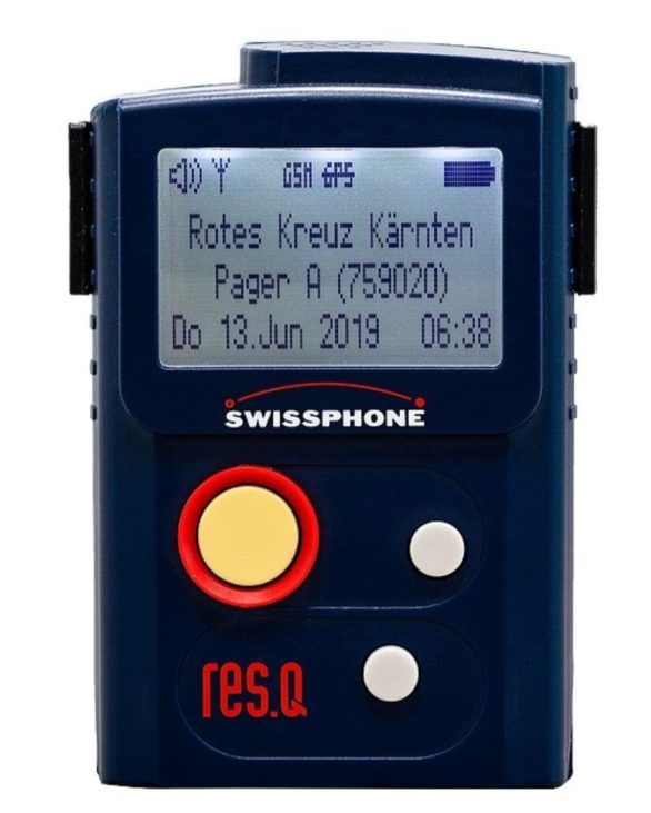 Cada pager tinha um código próprio, semelhante a um número de telefone.