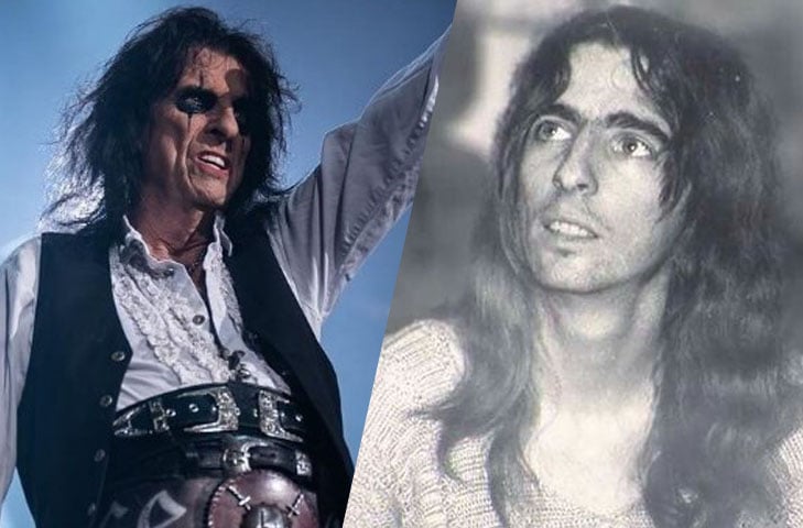 Alice Cooper - Nasceu em Phoenix (EUA) em 4/1/1948. Cantor, compositor e ator. Pioneiro em corpse paint. Vincent Furnier era da banda Alice Cooper e adotou seu nome quando a banda acabou. Começou carreira em 1964. 