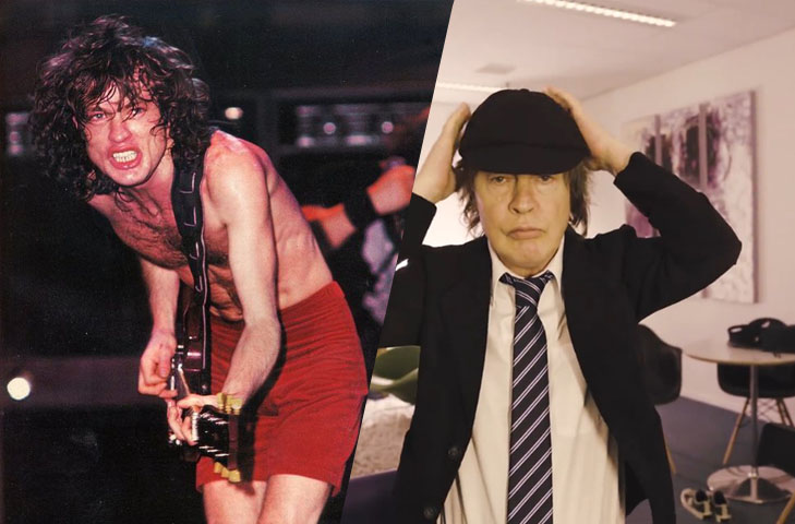 Angus Young - Nasceu em Glasgow (Escócia) em 31/3/1955. Guitarrista e compositor do AC/DC. Começou a carreira em 1970. 
