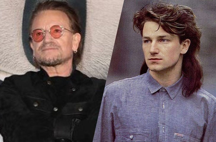 Bono Vox - Nasceu em Dublin (Irlanda) em 10/5/1960. Compositor e vocalista do U2, começou a carreira em 1976 e também é conhecido como ativista de Direitos Humanos. 