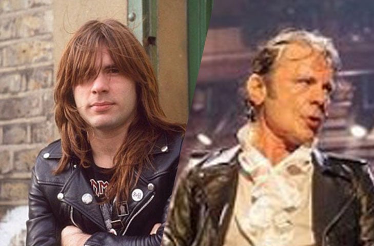 Bruce Dickinson - Nasceu em Nottinghamshire (Inglaterra) em 7/8/1958. Voz do Iron Maiden, começou a carreira em 1976.