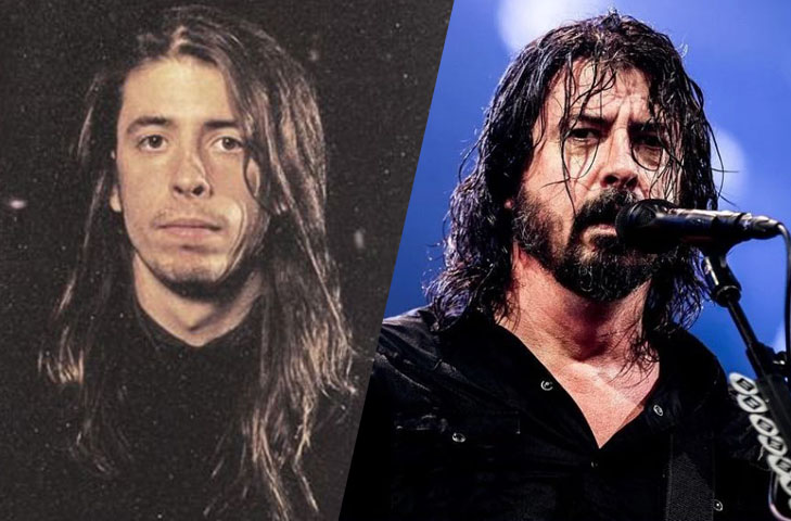 Dave Grohl - Nasceu em Warren, Ohio (EUA), em 14/1/1969. Baterista do Nirvana e do Queens of the Stone Age. Vocalista e guitarrista do Foo Fighters. Começou a carreira em 1986.  