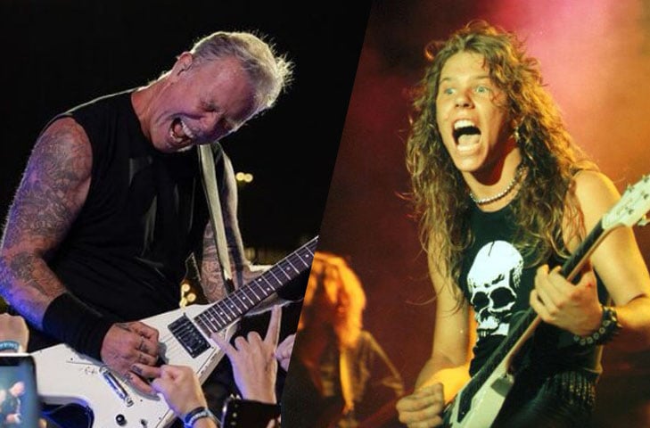 James Hetfield - Nasceu em Downey, Califórnia (EUA), em 3/8/1963. Vocalista e guitarrista do Metallica. Começou a carreira em 1978.  