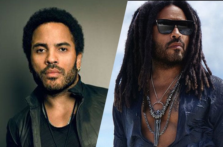 Lenny Kravitz - Nasceu em Nova York (EUA) em 26/5/1964. Cantor, compositor e multi-instrumentista. Adora o Brasil e tem fazenda em Duas Barras (RJ), a cidade natal de Martinho da Vila. Começou a carreira em 1981. 