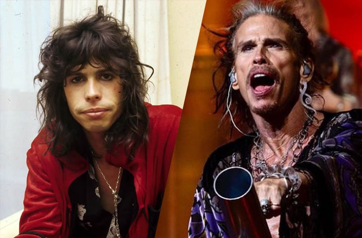 Steven Tyler - Nasceu em Yonkers (EUA) em 26/3/1948. Vocalista da banda Aerosmith. Começou carreira em 1970.