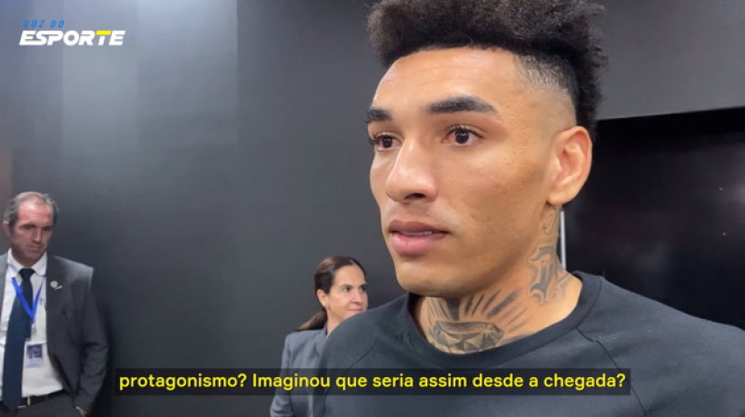 Igor Jesus celebra protagonismo no Botafogo após vaga na semi da Liberta