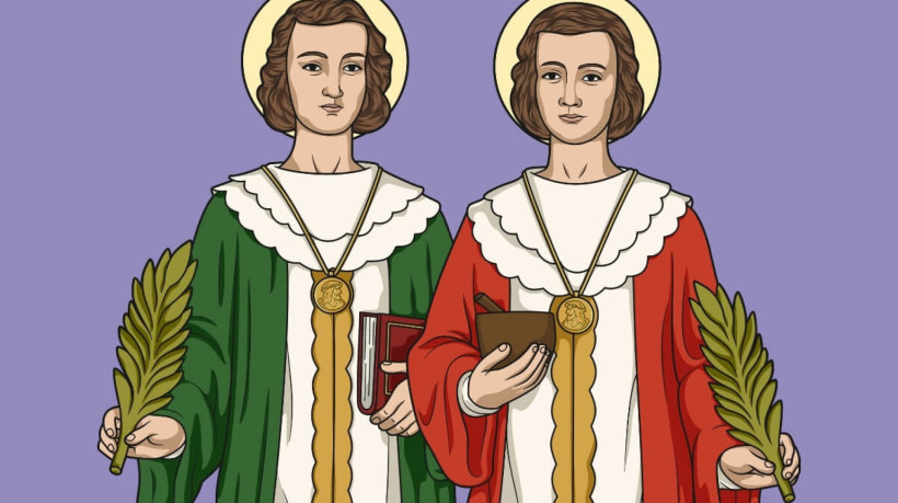 São Cosme e Damião são conhecidos por operarem milagres (Imagem: Luis Fraga | Shutterstock)