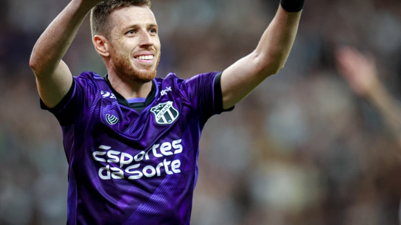 FORTALEZA, CEARÁ, BRASIL - 08.09.2024: Aylon. Ceará x Vila Nova. Arena Castelão,  campeonato brasileiro série B. (Foto: Aurélio Alves  / O POVO) 