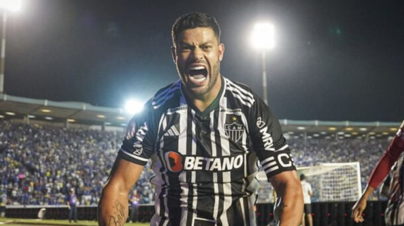 Jogo contra o Palmeiras terminou em derrota para o Atlético, mas Hulk alcançou marca de Diego Tardelli