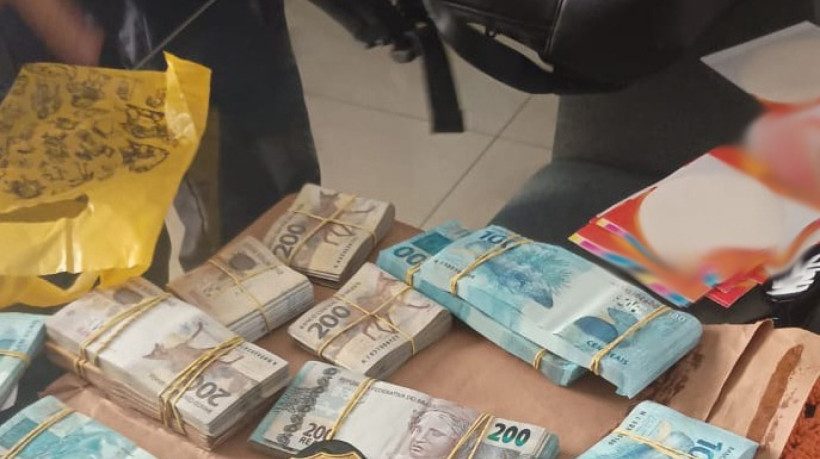 Quantia em dinheiro foi apreendida em posse de candidato a prefeito