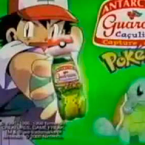Outro grande sucesso entre as crianças era a pitchulinha. O Guaraná chegou a fazer promoções com a pokebola, que tinha um Pokemón surpresa dentro.