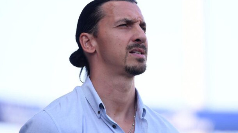 PARMA, ITALY - AUGUST 24:Zlatan Ibrahimovic of AC Milan during the Serie match between Parma and Milan at Stadio Ennio Tardini on August 24, 2024 in Parma, Italy. (Photo by Alessandro Sabattini/Getty Images)