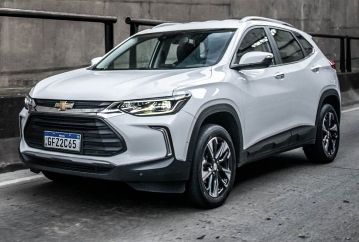 Por fim, o GM Tracker. Foram 34.936 vendas desse modelo. O Chevrolet Tracker é um SUV crossover subcompacto fabricado pela General Motors desde 2019.