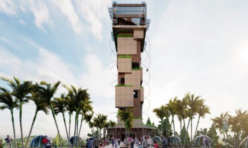 O parque vertical irá oferecer diversas atrações para os amantes dos esportes de aventura. Entre elas estão a “Escada para o Céu”, na parte externa da torre, um escorregador de vidro suspenso (“Sky Slide”) e a “Tirolesa Curvada”, que será montada em volta da construção. A inauguração está prevista para o segundo semestre de 2025.
