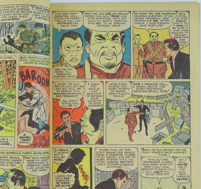 Em uma viagem de negócios para o Vietnã, Stark é sequestrado por guerrilheiros do Vietnã do Norte que o pressionam a construir armas para eles.