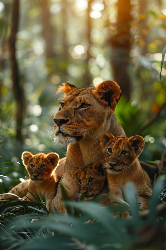 A mãe cuida dos filhotes intensamente nos primeiros meses, protegendo-os e ensinando-os a caçar. Os tigres, portanto, não tem muitos filhotes de uma só vez. Mas alguns animais têm. Veja os que têm maior número se crias numa única gestação. 
