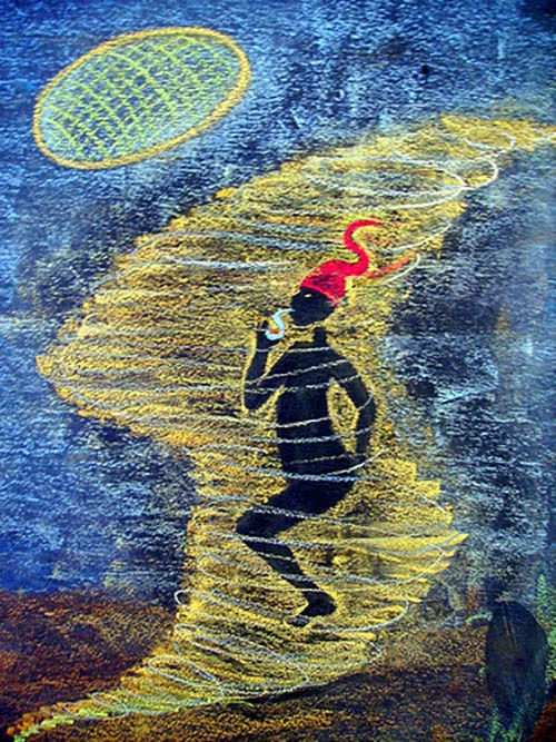 O Saci-Pererê e um mito com origem indígena, propagado pelo povo Tupi-Guarani. O garoto negro, com apenas uma perna, que pula pela mata. 