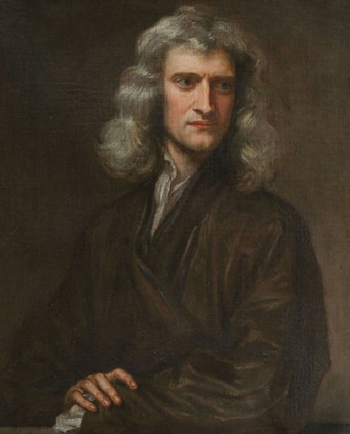 Isaac Newton (Cientista, 1643-1727) – Se vi mais longe, foi por estar sobre ombros de gigantes.
