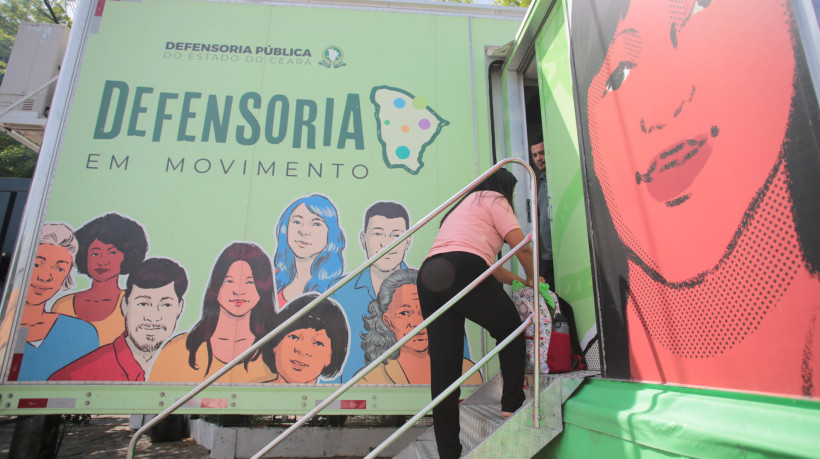 FORTALEZA-CE, BRASIL, 05-112024: Mutirão Abraçar promovido pela defensoria pública.  (foto: Fabio Lima/ OPOVO)