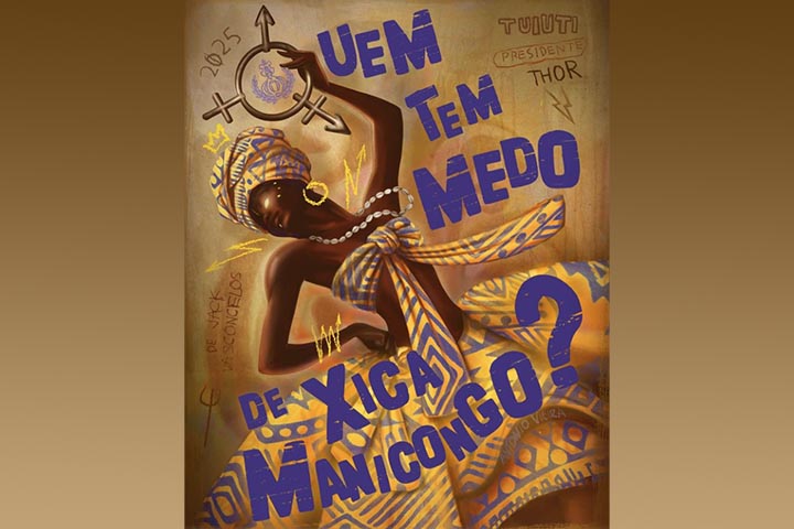 O enredo da Paraíso do Tuiuti  para o Carnaval 2025 tem como título “Quem tem medo de Xica Manincongo?” A escola de São Cristóvão, na Zona Norte do Rio de Janeiro, vai levar para a Marquês de Sapucaí a história da primeira travesti não indígena do Brasil. 