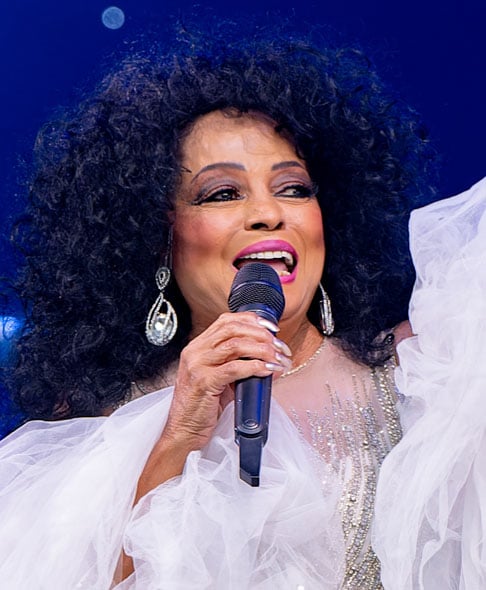 Diana Ross, 80 anos: Ex-líder das Supremes, madrinha de Michael Jackson e dona de hits como Ain't No Mountain High Enough e I'm Coming Out, Diana Ross continua fazendo shows pelo mundo.