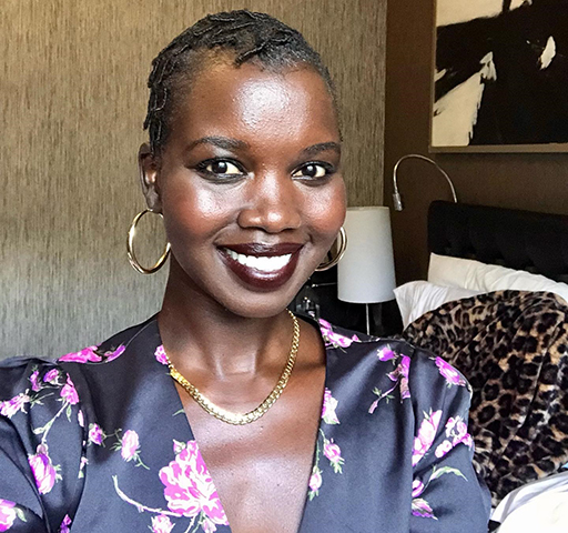 Nykhor Paul - Modelo sudanesa. Nascida no Sudão do Sul, na África, em 1989. 