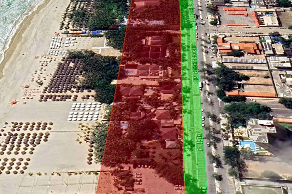 Proposta da SPU de aumento do calçadão da Praia do Futuro para 44 metros