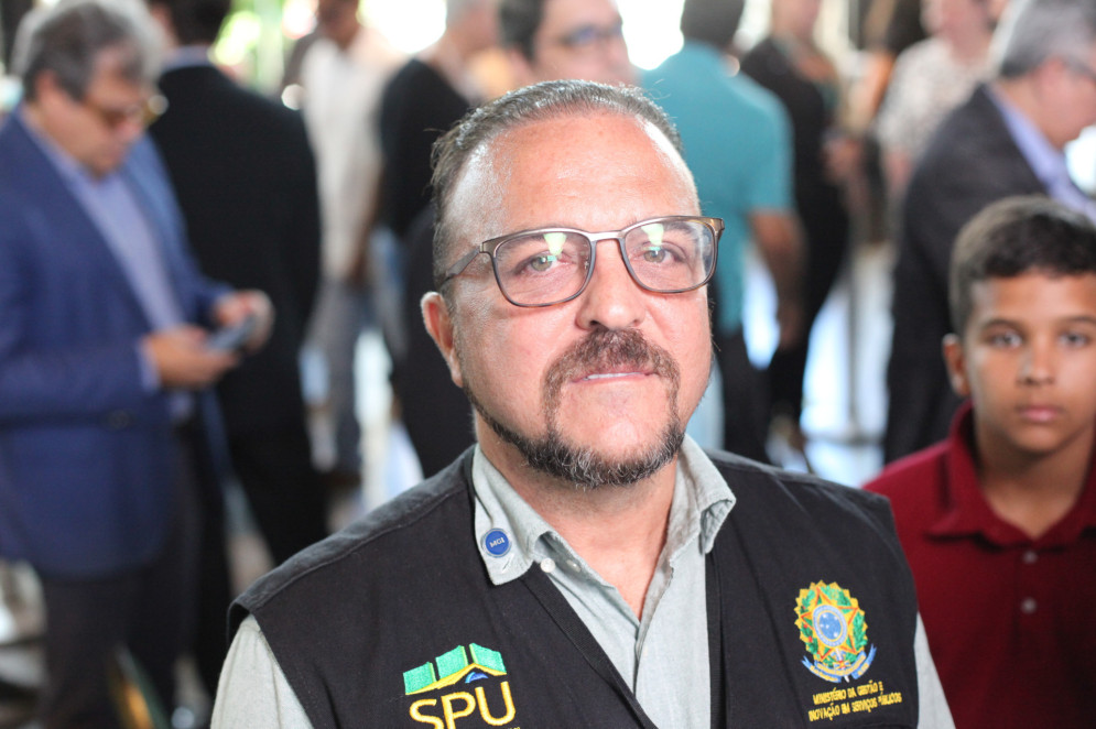 Fabio Galv&atilde;o, superintendente da Superintend&ecirc;ncia do Patrim&ocirc;nio da Uni&atilde;o (SPU) no Cear&aacute;(Foto: F&Aacute;BIO LIMA)