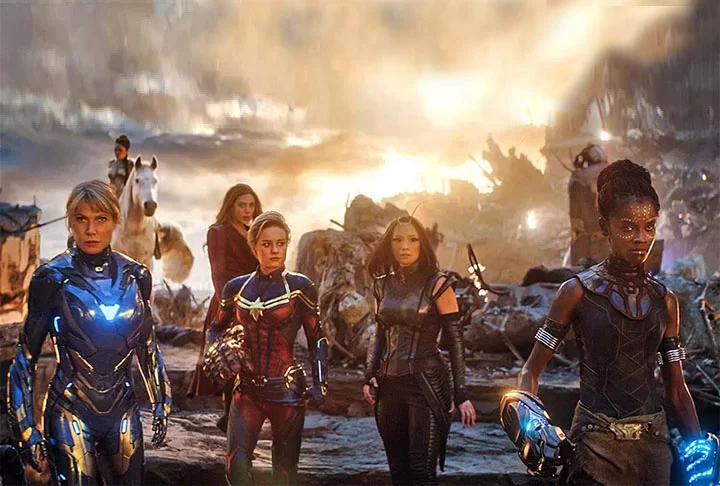 2ª lugar: Vingadores: Ultimato (2019) - US$ 2,8 bilhões - O filme traz elementos dramáticos para os heróis, após Thanos eliminar metade das criaturas vivas.