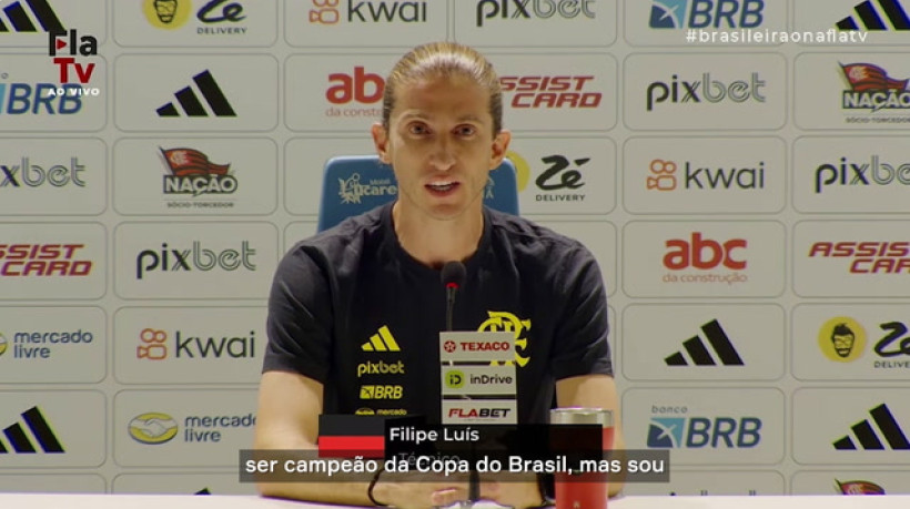 Filipe Luís comenta afastamento de Gabriel Barbosa