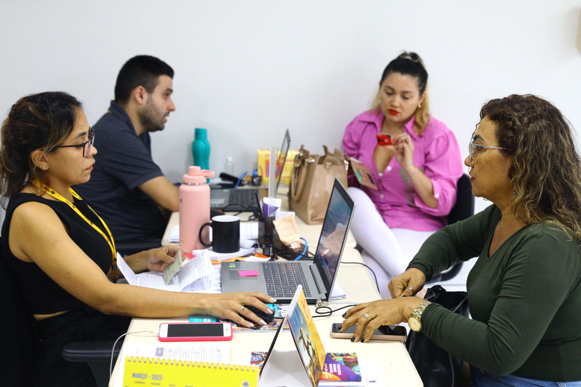 IDT/Sine também disponibiliza atendimento presencial para vagas de emprego
 (Foto: Reprodução/ Sine Municipal )