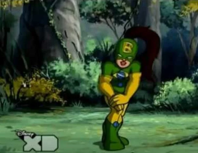 Apesar de não ser forte ou algum ser relevante, ela está no universo Marvel. Seu poder é realizar uma “dança hipnótica” que, inesperadamente, termina em um “ataque sônico”.